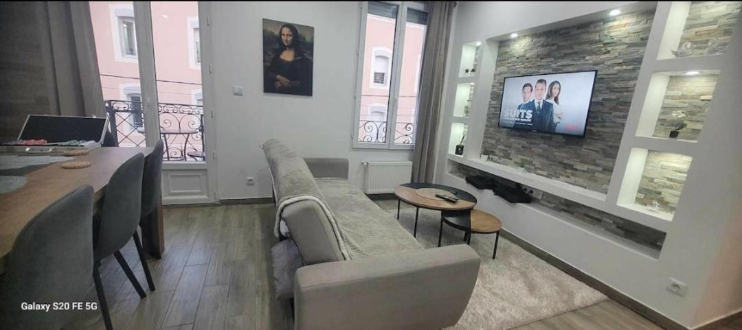 Les Suite Appartement A Chalon Sur Saone Rum bild
