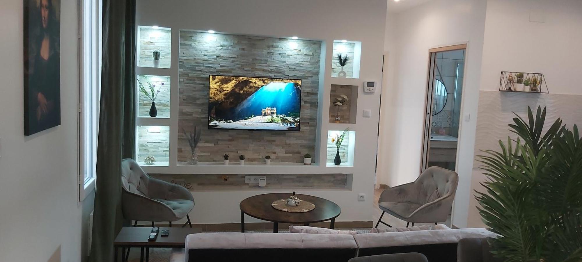 Les Suite Appartement A Chalon Sur Saone Rum bild