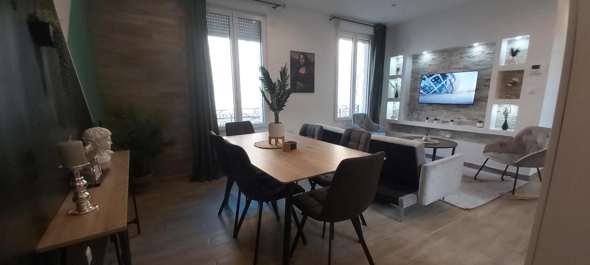 Les Suite Appartement A Chalon Sur Saone Rum bild